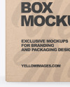 Kraft Box Mockup