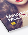 Glossy Magazine Mockup