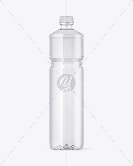 Clear PET Bottle Mockup