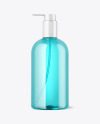 Plastic Bottle with Pump Mockup Plastic Bottle with Pump Mockup
