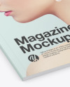 Matte Magazine Mockup