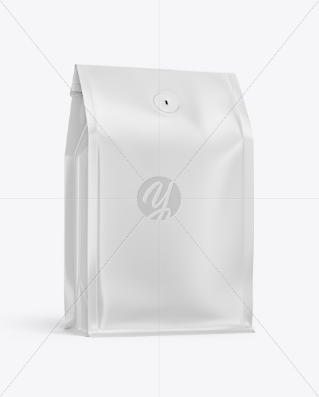 Matte Coffee Bag Mockup