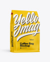 Matte Coffee Bag Mockup