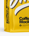 Matte Coffee Bag Mockup