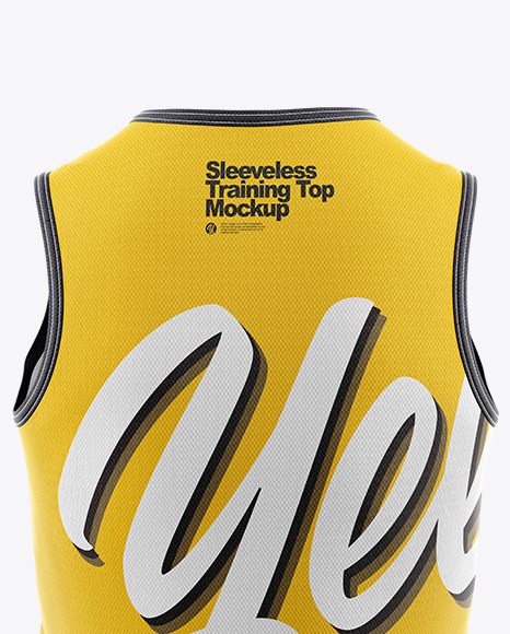 Women's Sleeveless Training Top Mockup