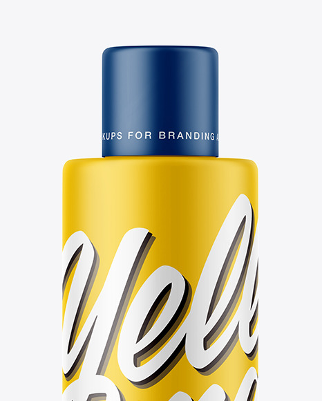 Matte Cosmetic Bottle Mockup Matte Cosmetic Bottle Mockup