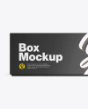 Glossy Paper Box Mockup