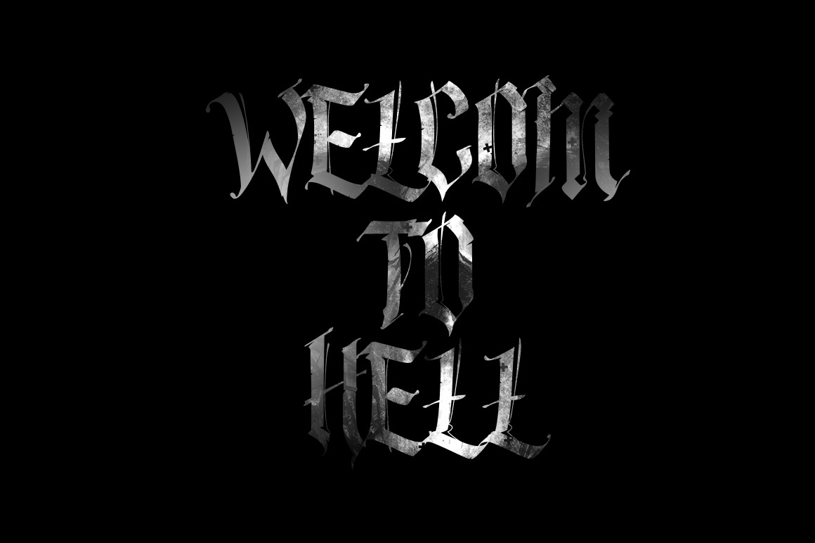 Mega set of 25 tattoos! Vector gothic letters! Mega set of 25 tattoos! Vector gothic letters!