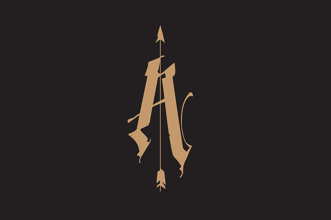 Mega set of 25 tattoos! Vector gothic letters! Mega set of 25 tattoos! Vector gothic letters!