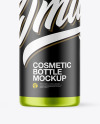 Metallic Cosmetic Bottle Mockup