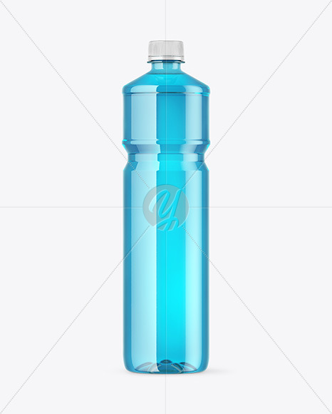 Clear PET Bottle Mockup