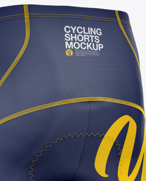 Men's Cycling Shorts Mockup