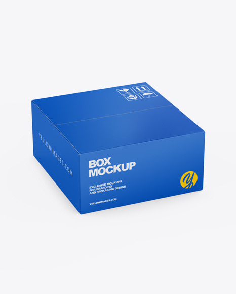 Paper Box Mockup