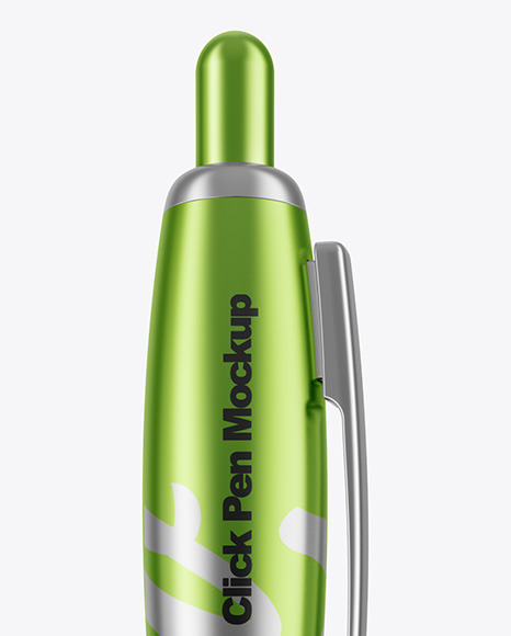 Metallic Pen Mockup