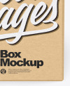 Kraft Box Mockup