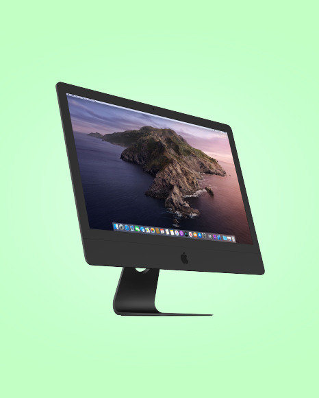 Clay IMac Pro Mockup