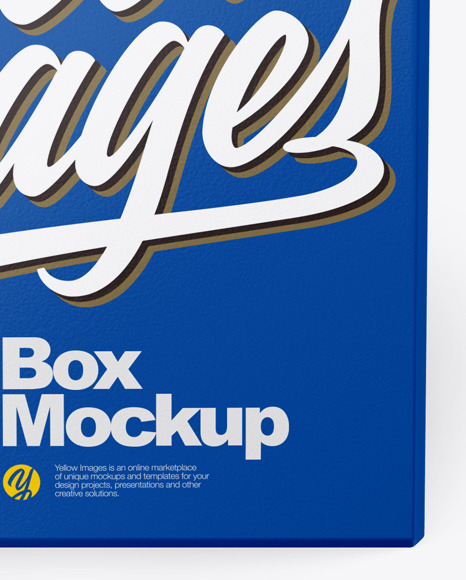 Paper Box Mockup