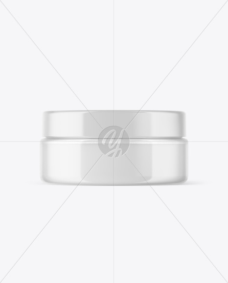 Clear Cosmetic Jar Mockup - Free Download Images High Quality PNG, JPG ...