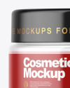 Clear Cosmetic Jar Mockup