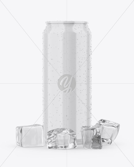 Glossy Can Mockup