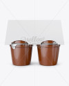 Cinnamon Apple Sauce 4-6 Oz. Cups Mockup - Front View