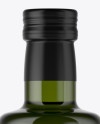 750ml Green Glass Olive Oil Bottle Mockup