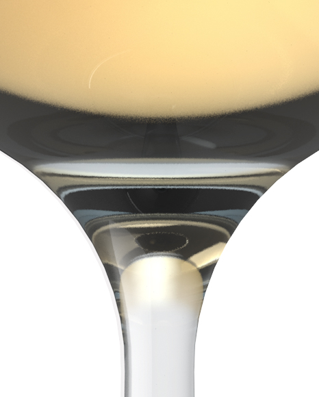 White Wine Glass Mockup