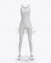 Women's Fitness Kit Mockup - Front View