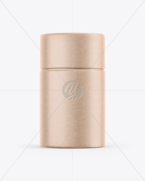 Kraft Paper Tube Mockup