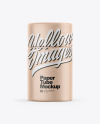 Kraft Paper Tube Mockup