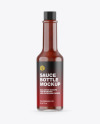BBQ Sauce Bottle Mockup