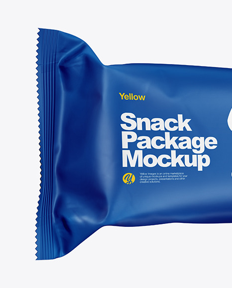 Matte Snack Bar Mockup