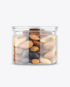 Jar with Snacks Mockup