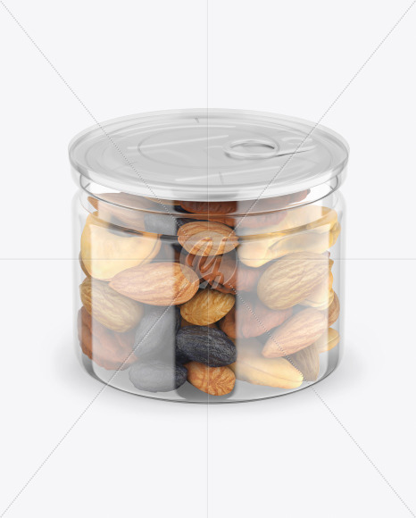 Jar with Snacks Mockup