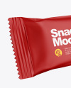 Two Matte Snack Bars Mockup