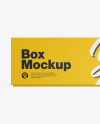 Matte Paper Box Mockup