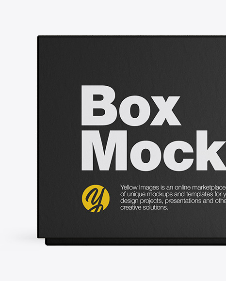 Matte Paper Box Mockup