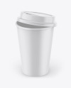 Matte Coffee Cup Mockup