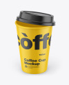 Matte Coffee Cup Mockup