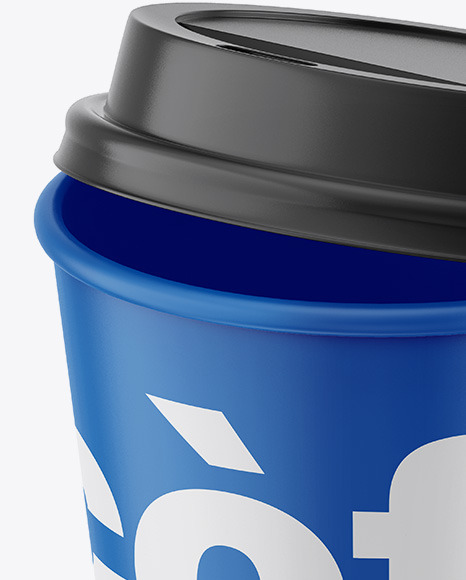 Matte Coffee Cup Mockup