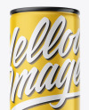 Glossy Drink Can Mockup