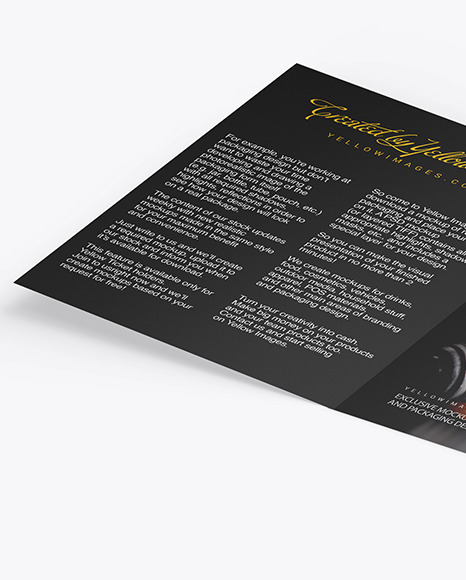 Brochure Mockup