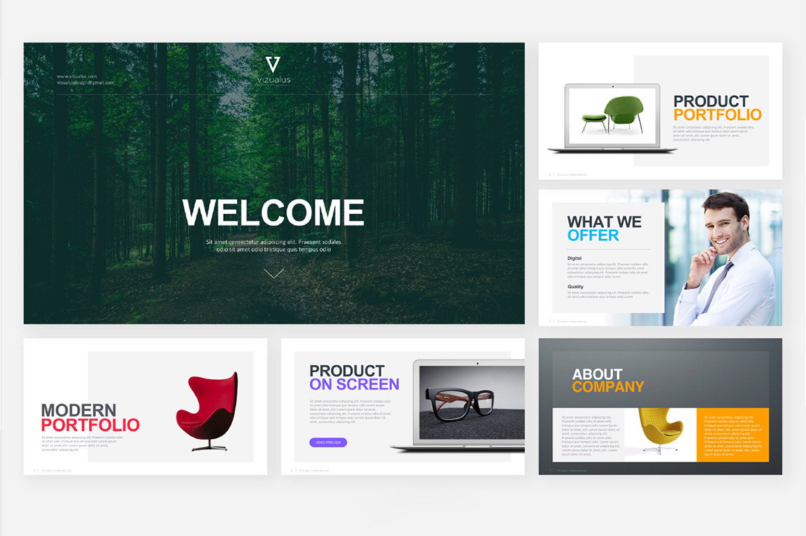 Sella Powerpoint Template