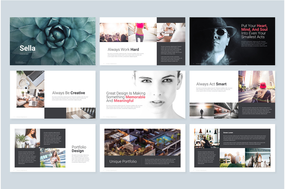 Sella 2.0 Powerpoint Template