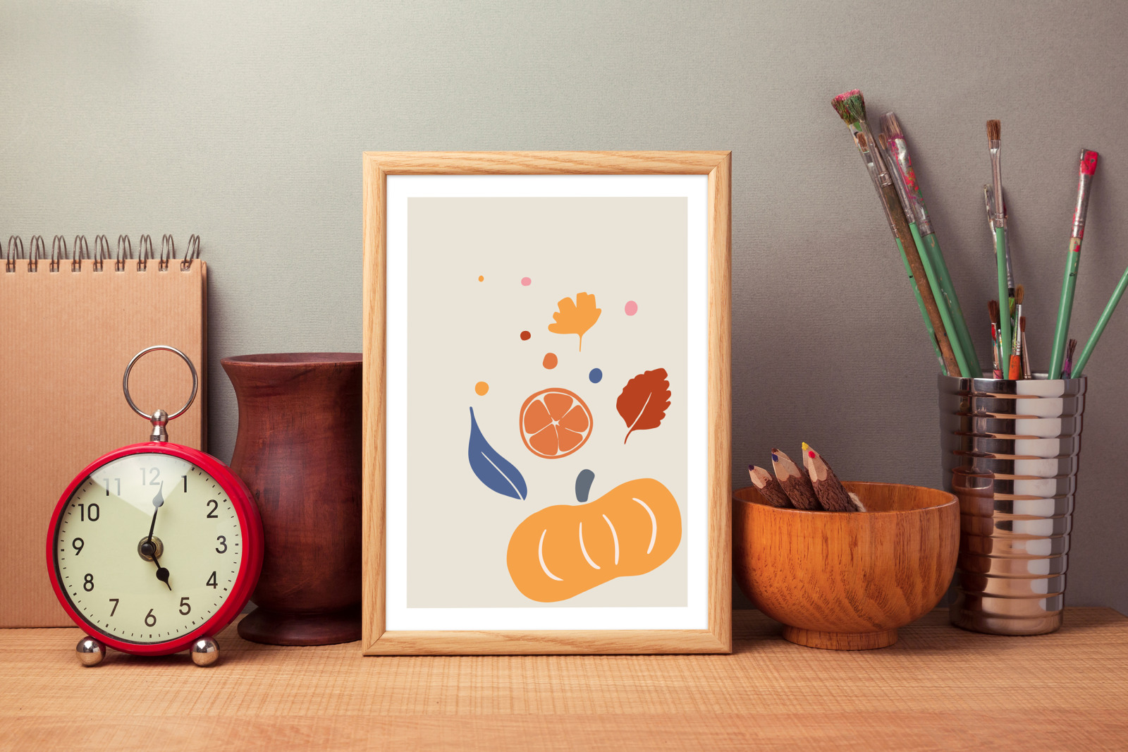 Abstract Autumn Illustrations