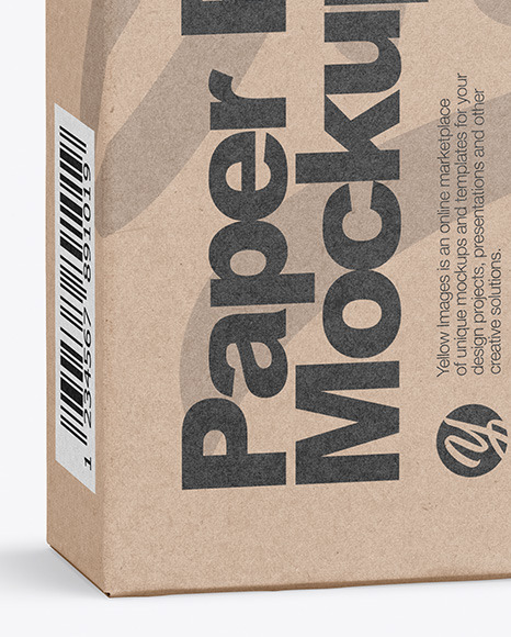 Kraft Box Mockup