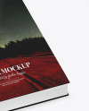 Book w/ Glossy Cover Mockup