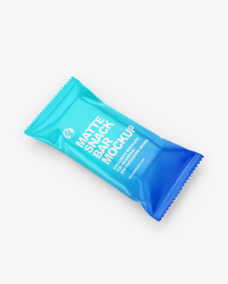 Matte Snack Bar Mockup