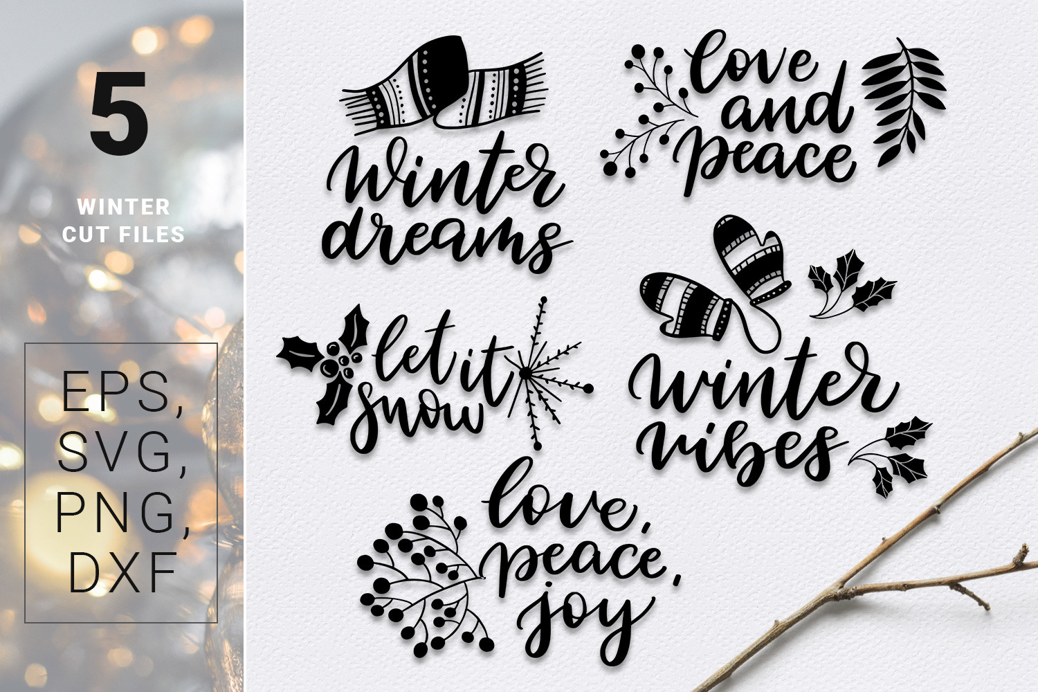 Warm Wishes - winter design kit