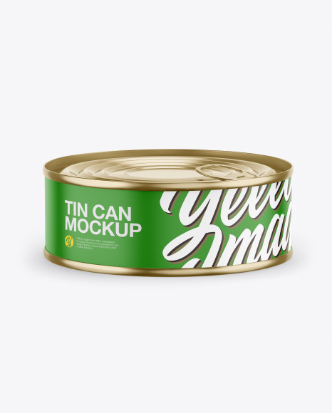 Tin Can Mockup